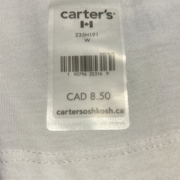 Long sleeve shirt, size 3 months, never worn - Picture 3 of 3